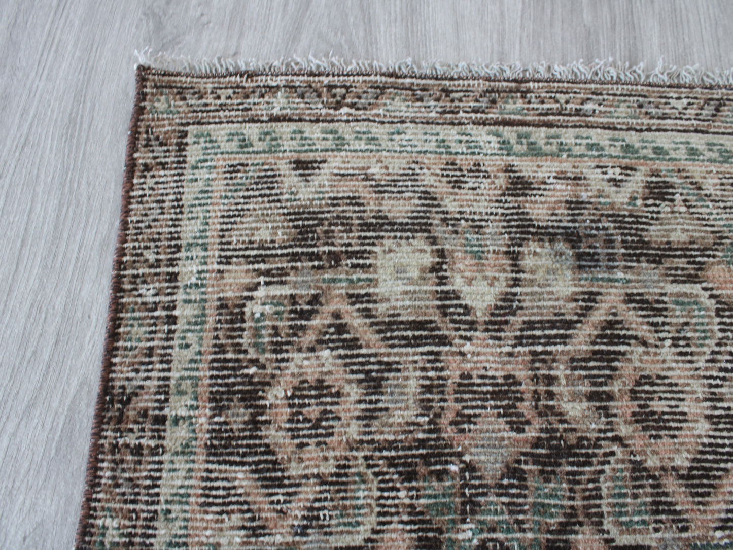 Handwoven Vintage Wool Runner