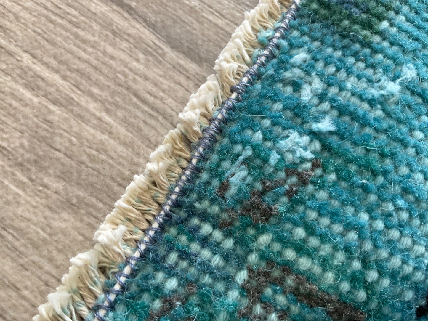 2x4 Blue Overdyed Rug, Door Mat Rug, Small Area Rug, Handmade Rug, Oriental Rug, Nomadic Rug, Wool Rug, Antique Rug, Turkish Door Mat, 2x4