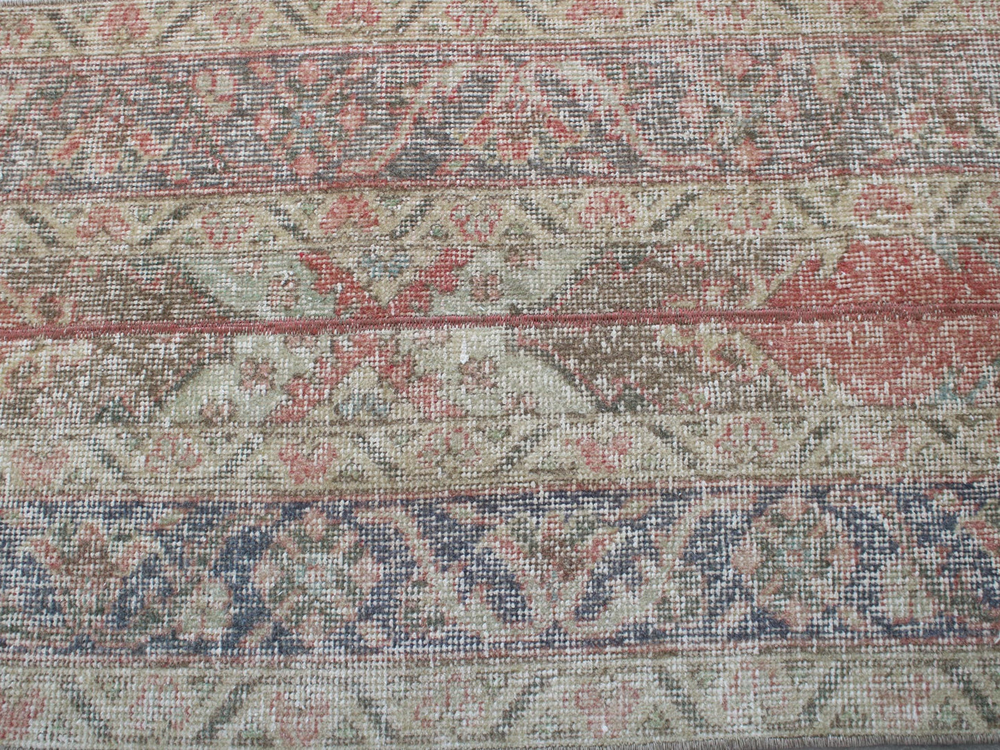 2x8 Handmade Turkish Patchwork Runner Rug, Turkish Tribal Rug(1.7x8.0)Ft