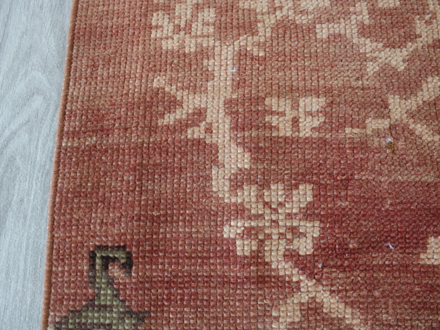 Vintage Oushak Rug - 5x8 Handwoven Pastel Anatolian Wool Rug