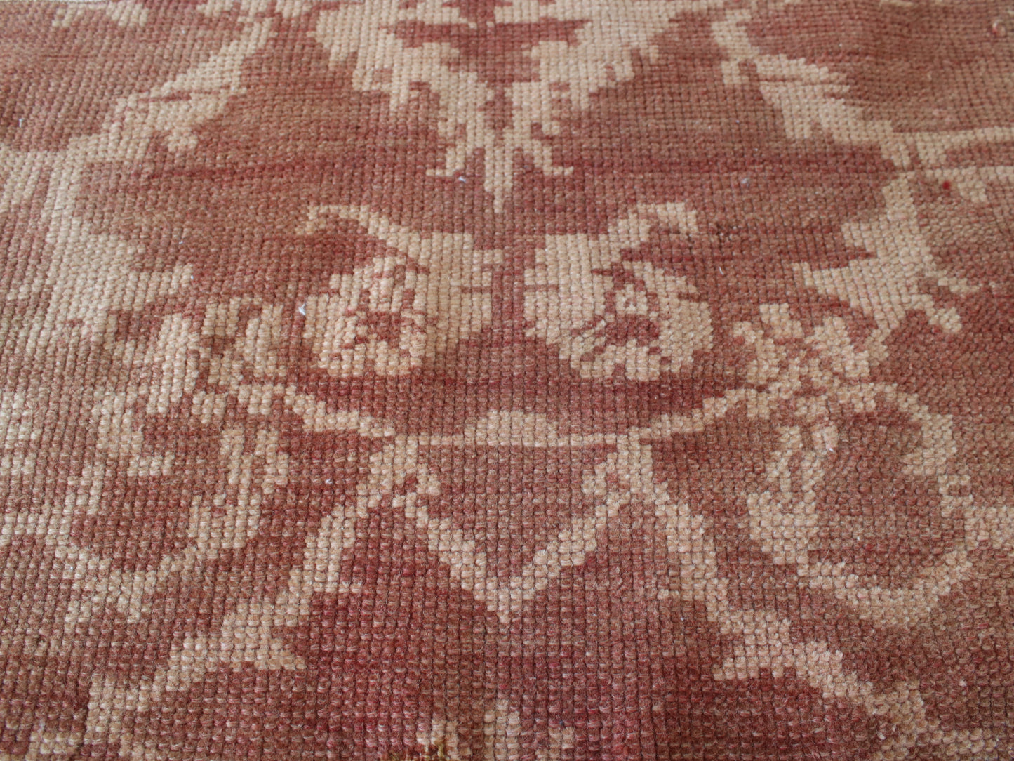 Vintage Oushak Rug - 5x8 Handwoven Pastel Anatolian Wool Rug
