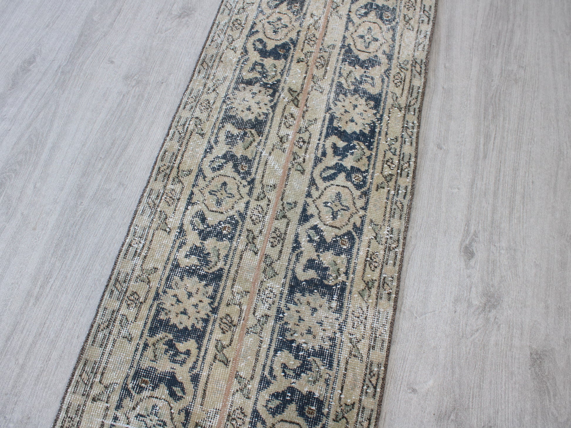 Distressed Vintage Patchwork Runner
